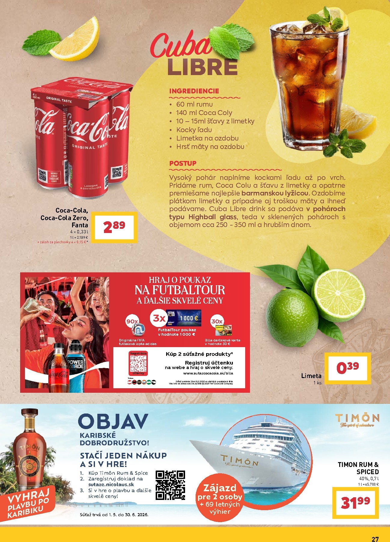 billa - Aktuálny leták Billa - Grilovanie od stredy, 29.04.2026 do utorka, 26.05.2026 - page: 27