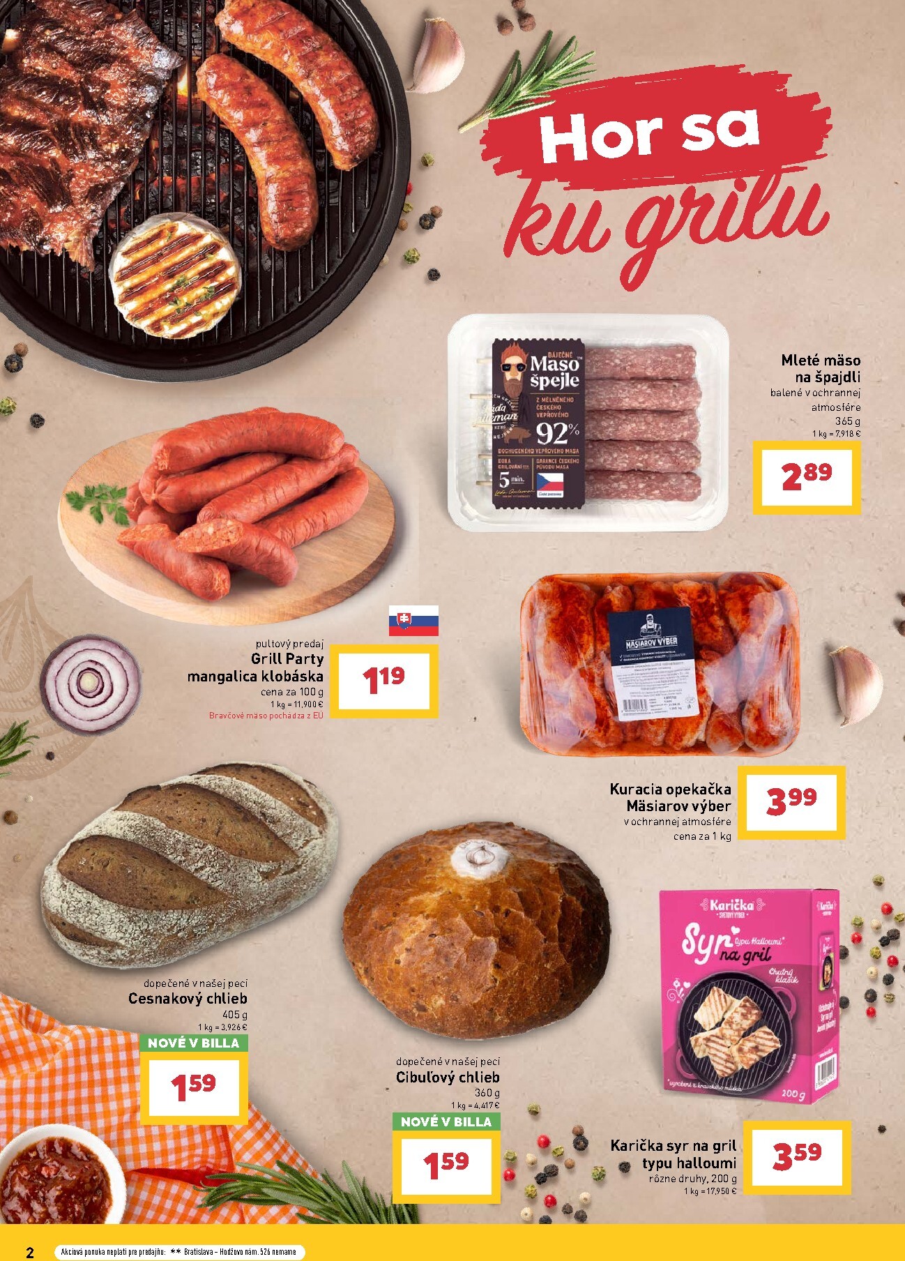 billa - Aktuálny leták Billa - Grilovanie od stredy, 29.04.2026 do utorka, 26.05.2026 - page: 2