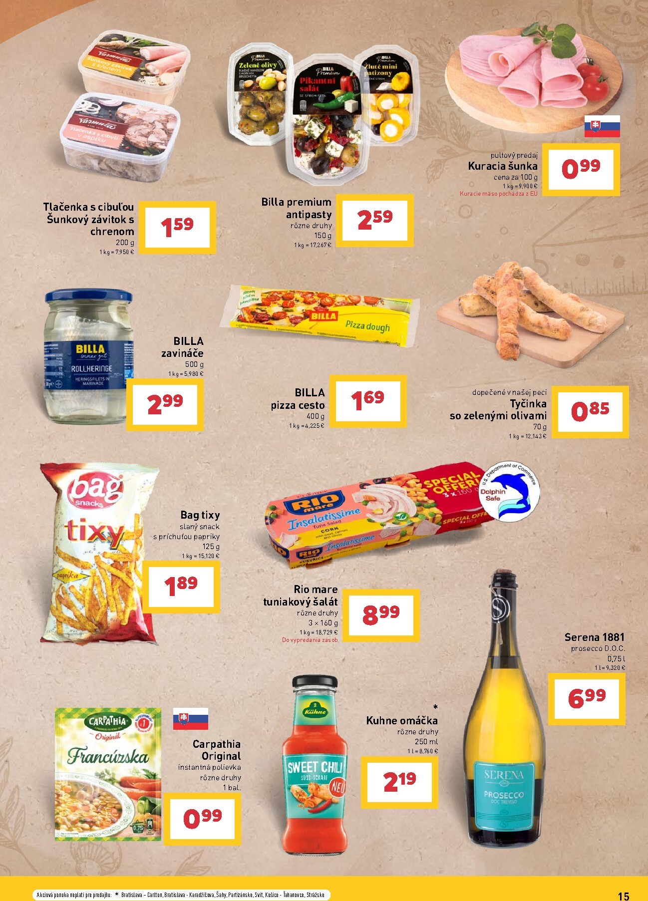 billa - Aktuálny leták Billa - Grilovanie od stredy, 29.04.2026 do utorka, 26.05.2026 - page: 15