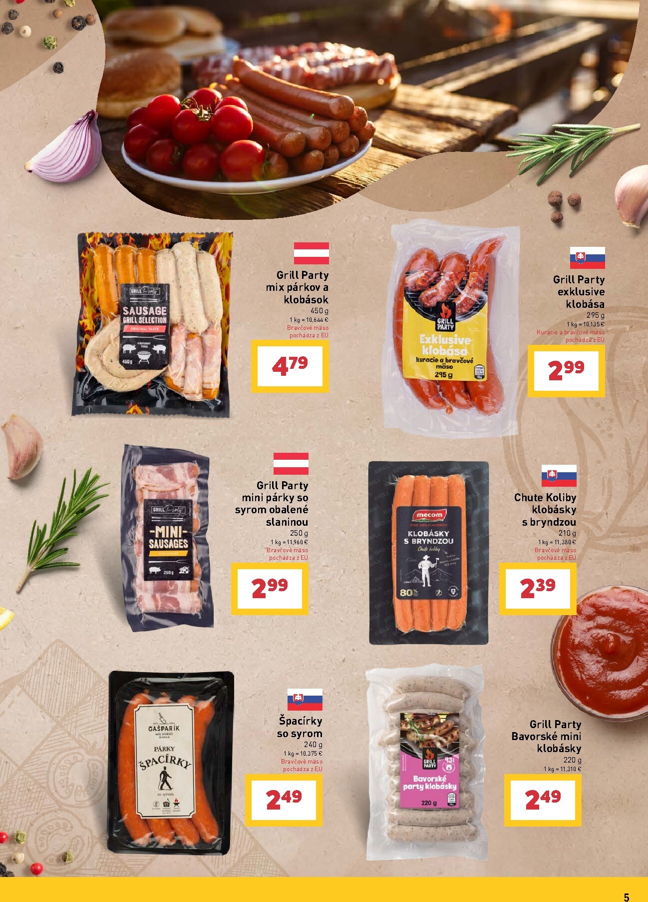 billa - Aktuálny leták Billa - Grilovanie od stredy, 29.04.2026 do utorka, 26.05.2026 - page: 5