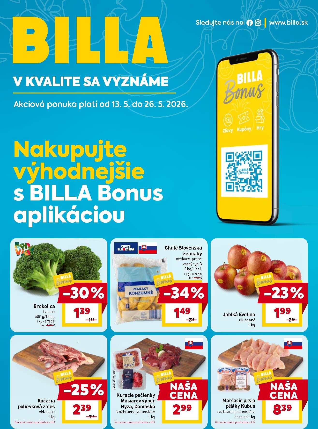 billa - Aktuálny leták Billa od stredy, 13.05.2026 do utorka, 19.05.2026 - page: 30