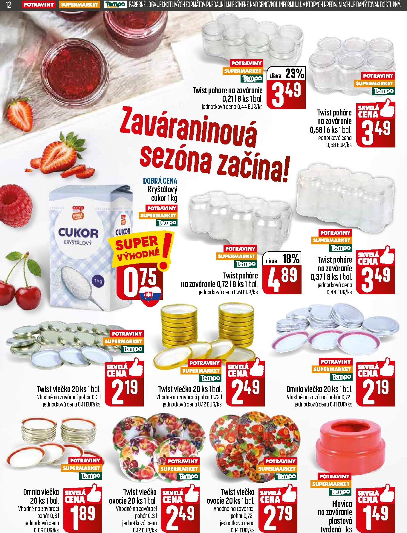 coop-jednota - Nový COOP Jednota leták od štvrtka, 21.05.2026 do stredy, 27.05.2026 - page: 12