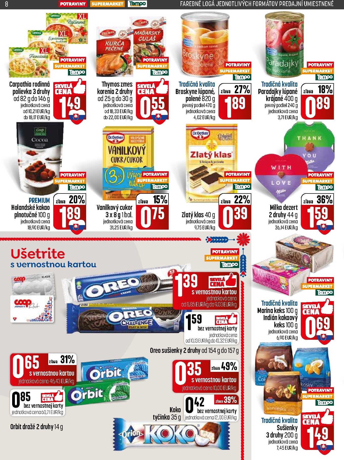 coop-jednota - Nový COOP Jednota leták od štvrtka, 21.05.2026 do stredy, 27.05.2026 - page: 8