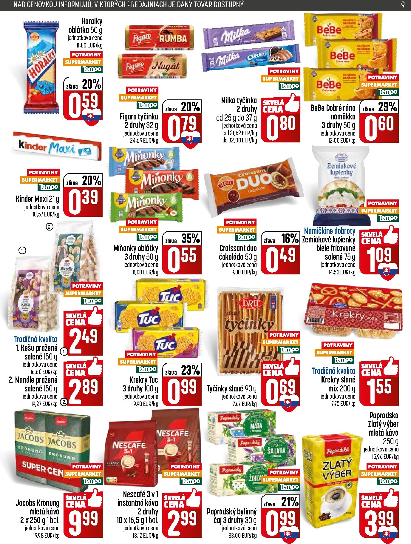 coop-jednota - Nový COOP Jednota leták od štvrtka, 21.05.2026 do stredy, 27.05.2026 - page: 9
