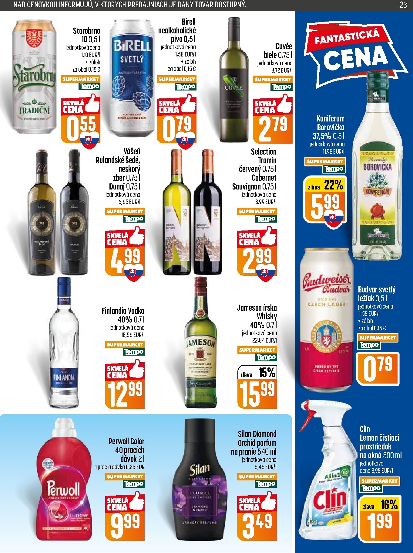 coop-jednota - Nový COOP Jednota leták od štvrtka, 21.05.2026 do stredy, 27.05.2026 - page: 23