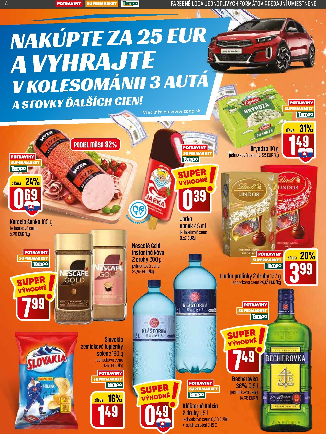 coop-jednota - Nový COOP Jednota leták od štvrtka, 21.05.2026 do stredy, 27.05.2026 - page: 4