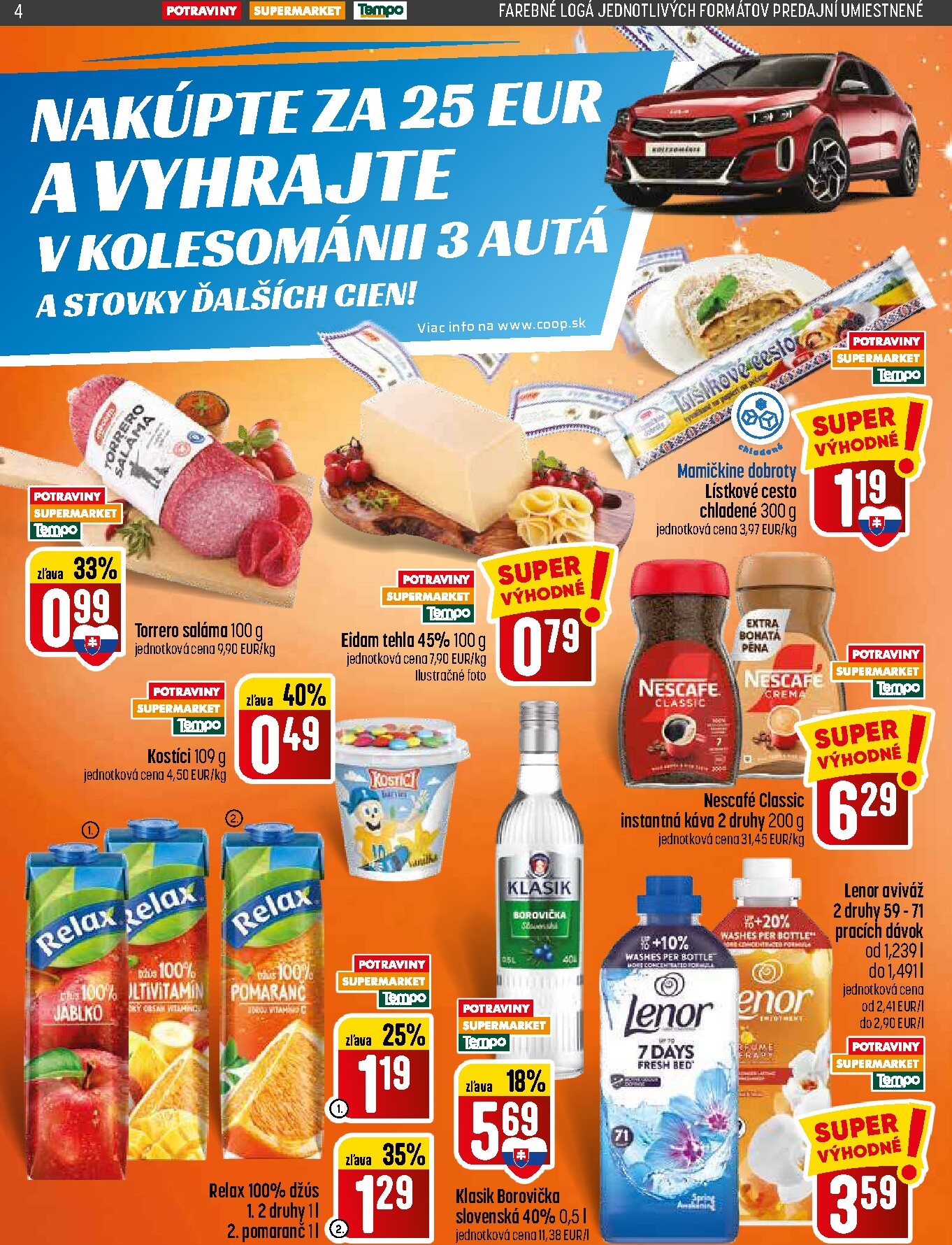 coop-jednota - Nový COOP Jednota - Tempo leták od štvrtka, 28.05.2026 do stredy, 03.06.2026 - page: 4