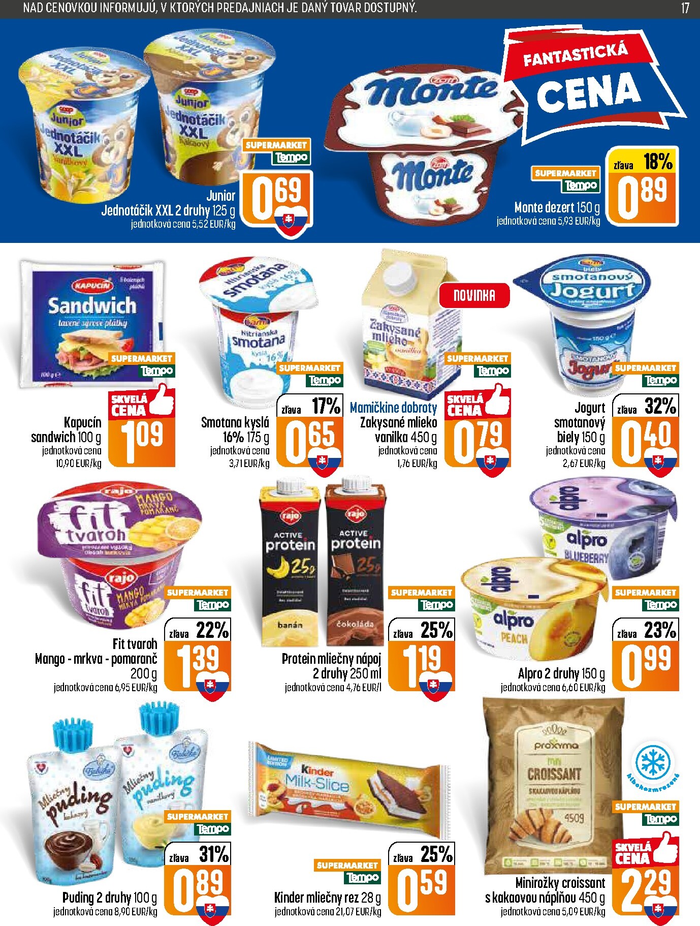 coop-jednota - Nový COOP Jednota - Tempo leták od štvrtka, 28.05.2026 do stredy, 03.06.2026 - page: 17