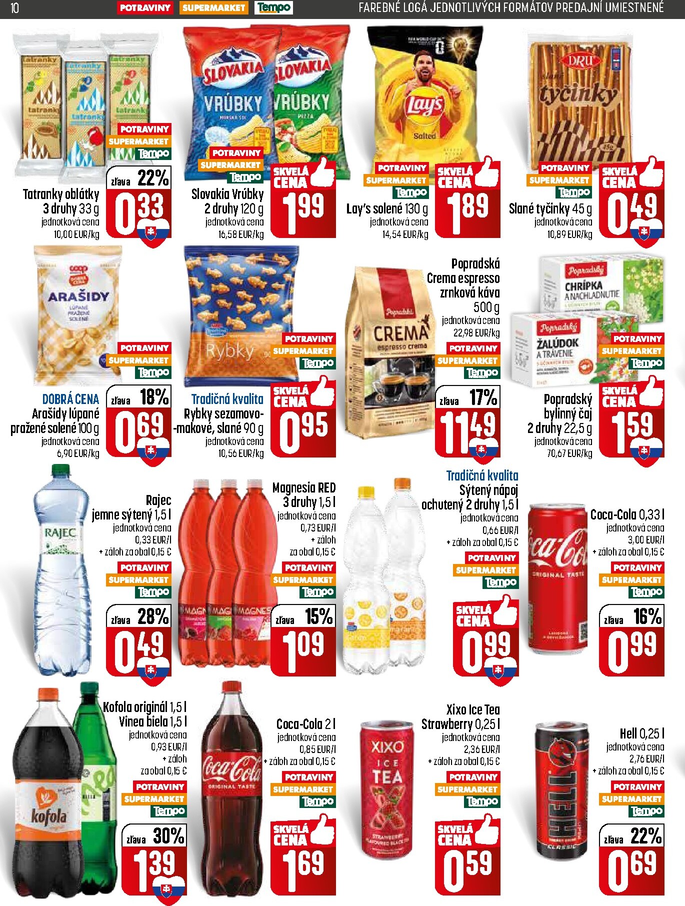 coop-jednota - Nový COOP Jednota - Tempo leták od štvrtka, 28.05.2026 do stredy, 03.06.2026 - page: 10
