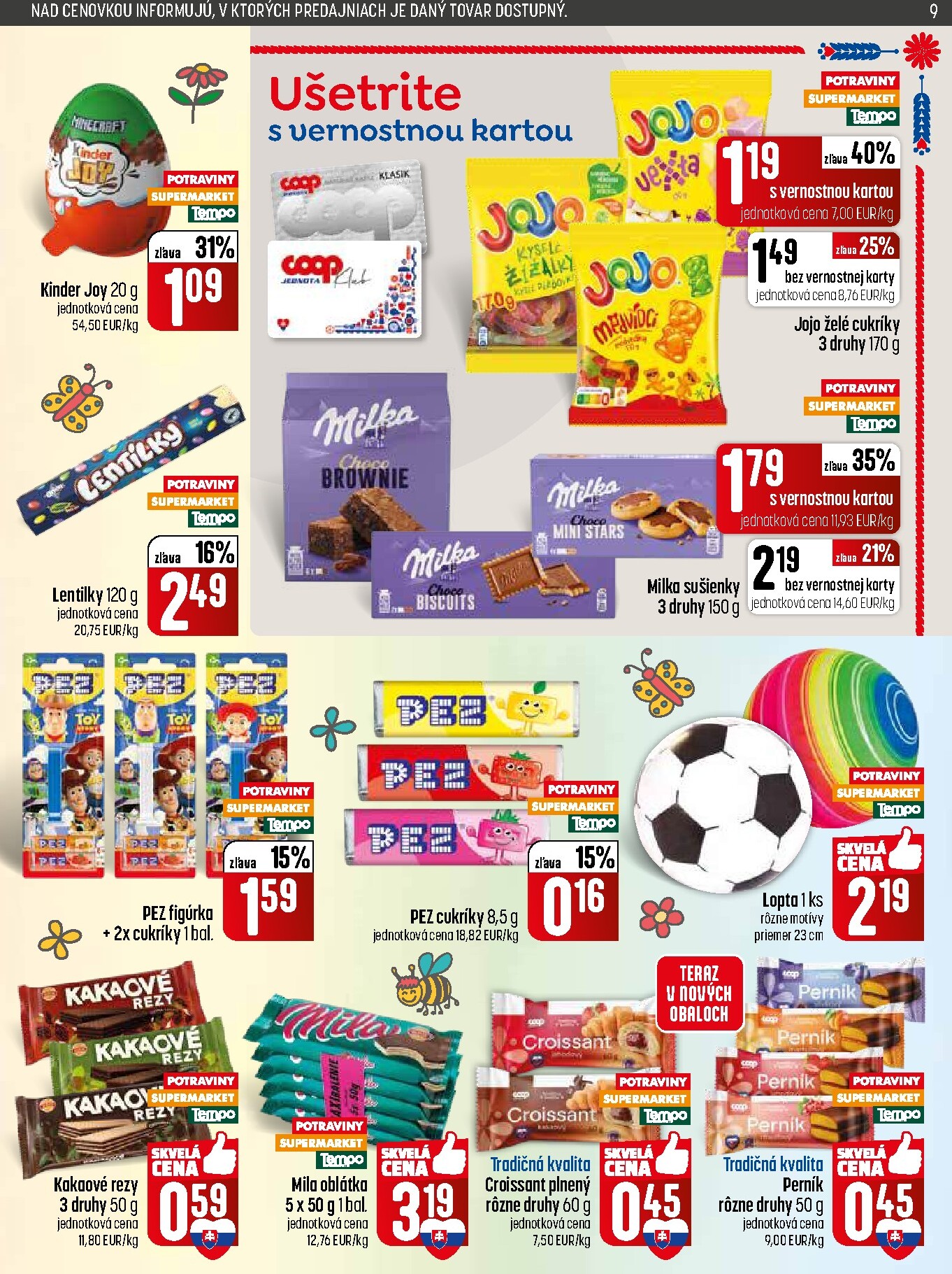 coop-jednota - Nový COOP Jednota - Tempo leták od štvrtka, 28.05.2026 do stredy, 03.06.2026 - page: 9