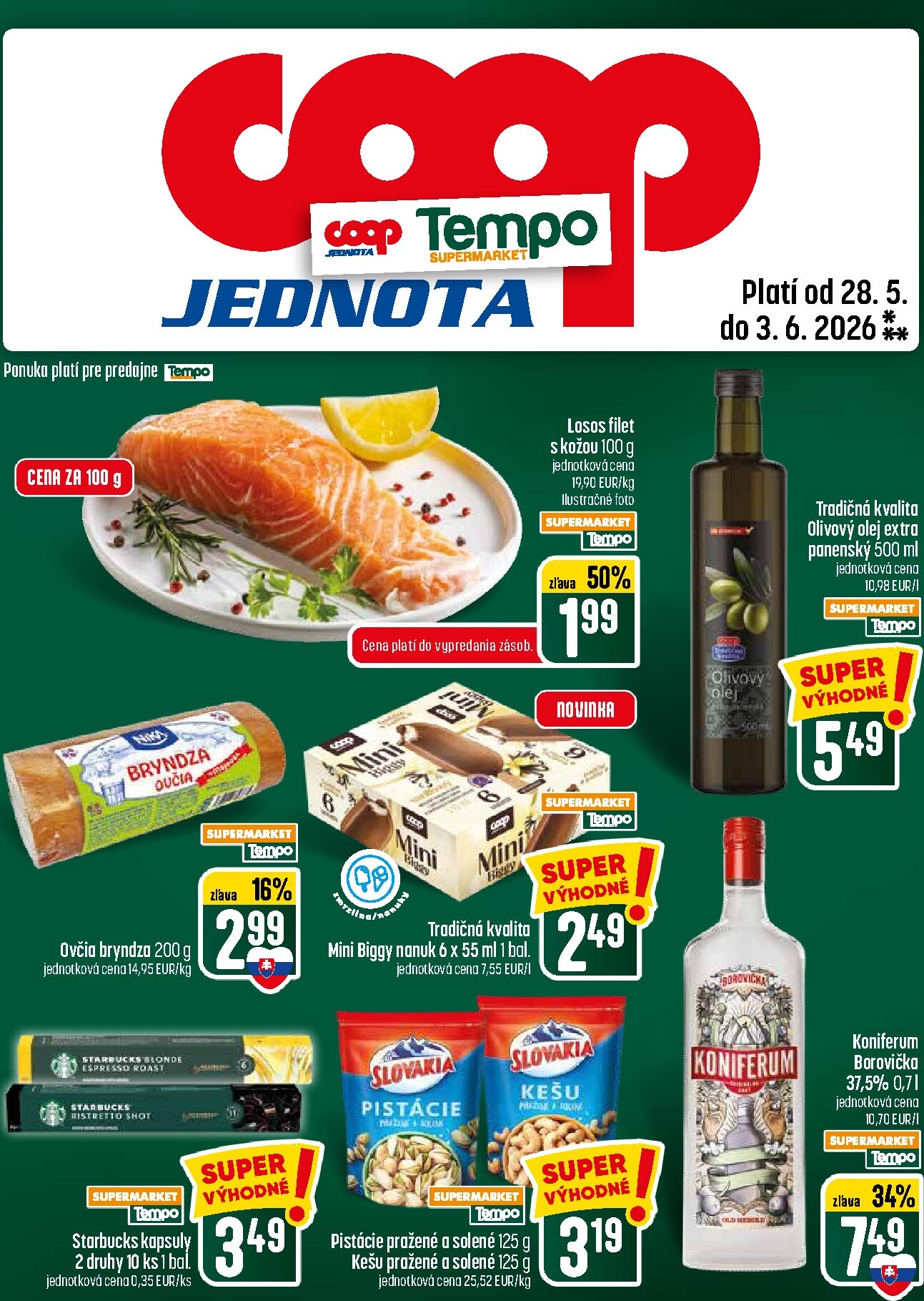 coop-jednota - Nový COOP Jednota - Tempo leták od štvrtka, 28.05.2026 do stredy, 03.06.2026 - page: 25