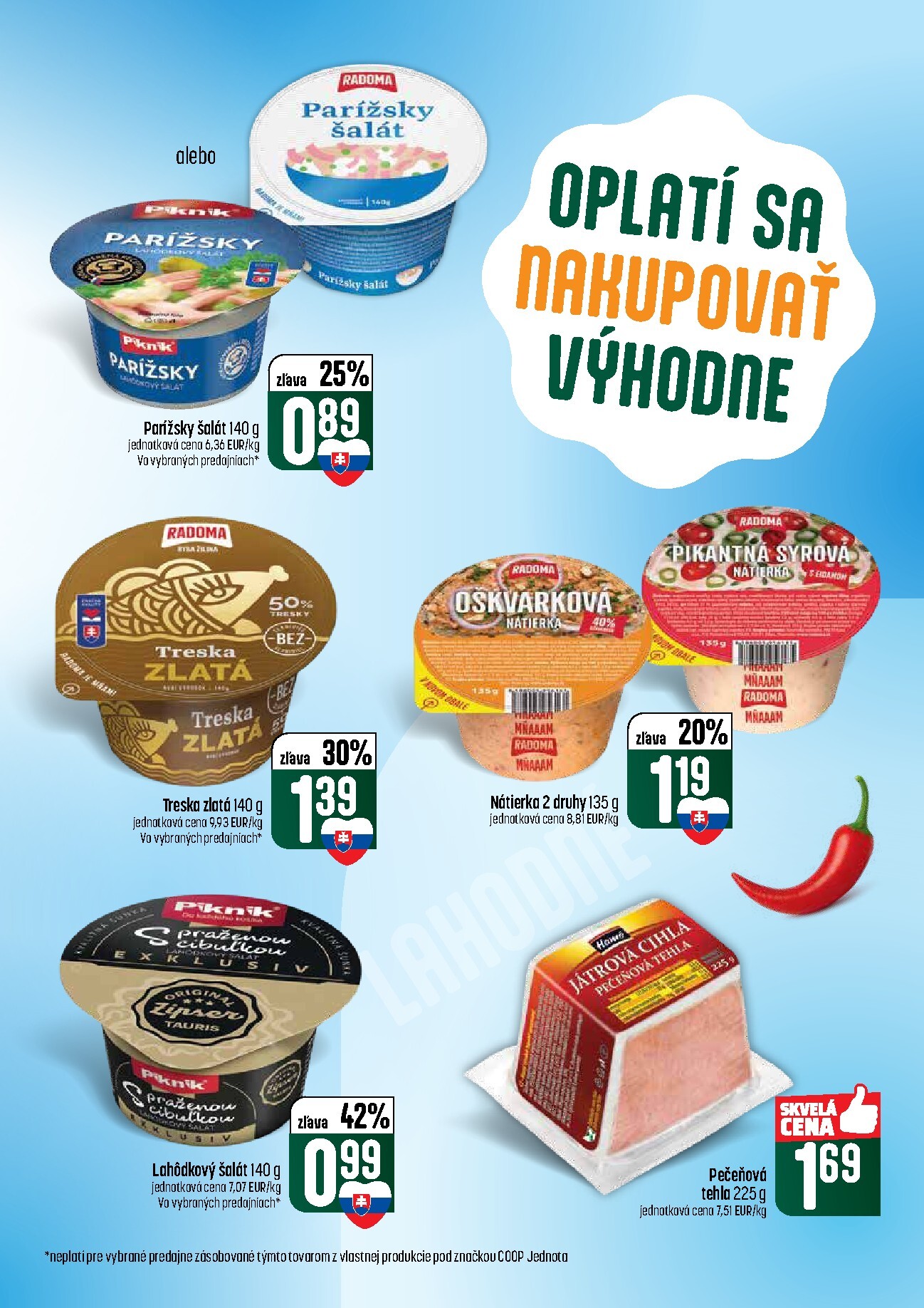 coop-jednota - Aktuálny COOP Jednota - Tempo leták od štvrtka, 28.05.2026 do stredy, 03.06.2026 - page: 19