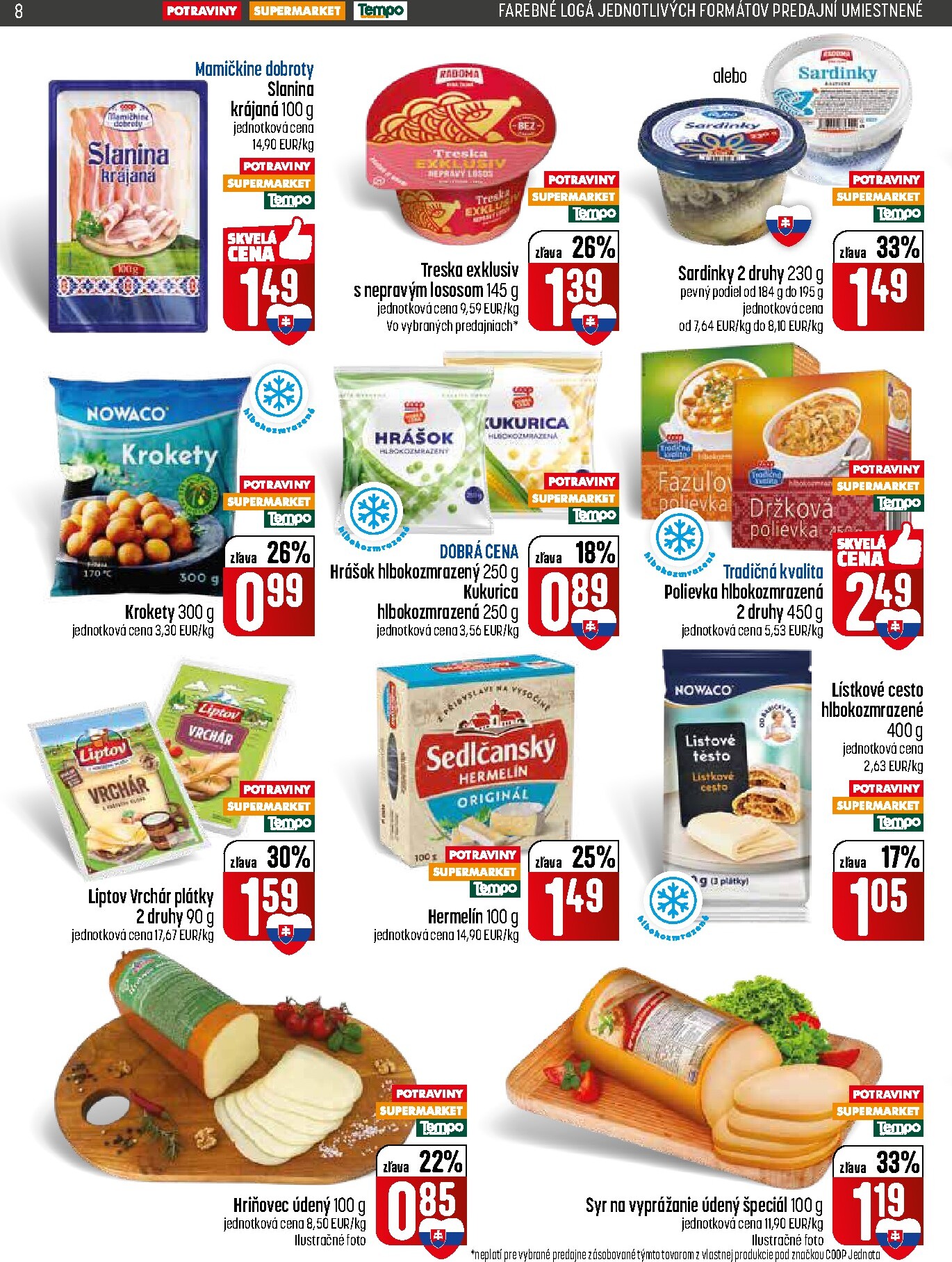 coop-jednota - Nový COOP Jednota leták od štvrtka, 04.06.2026 do stredy, 10.06.2026 - page: 8
