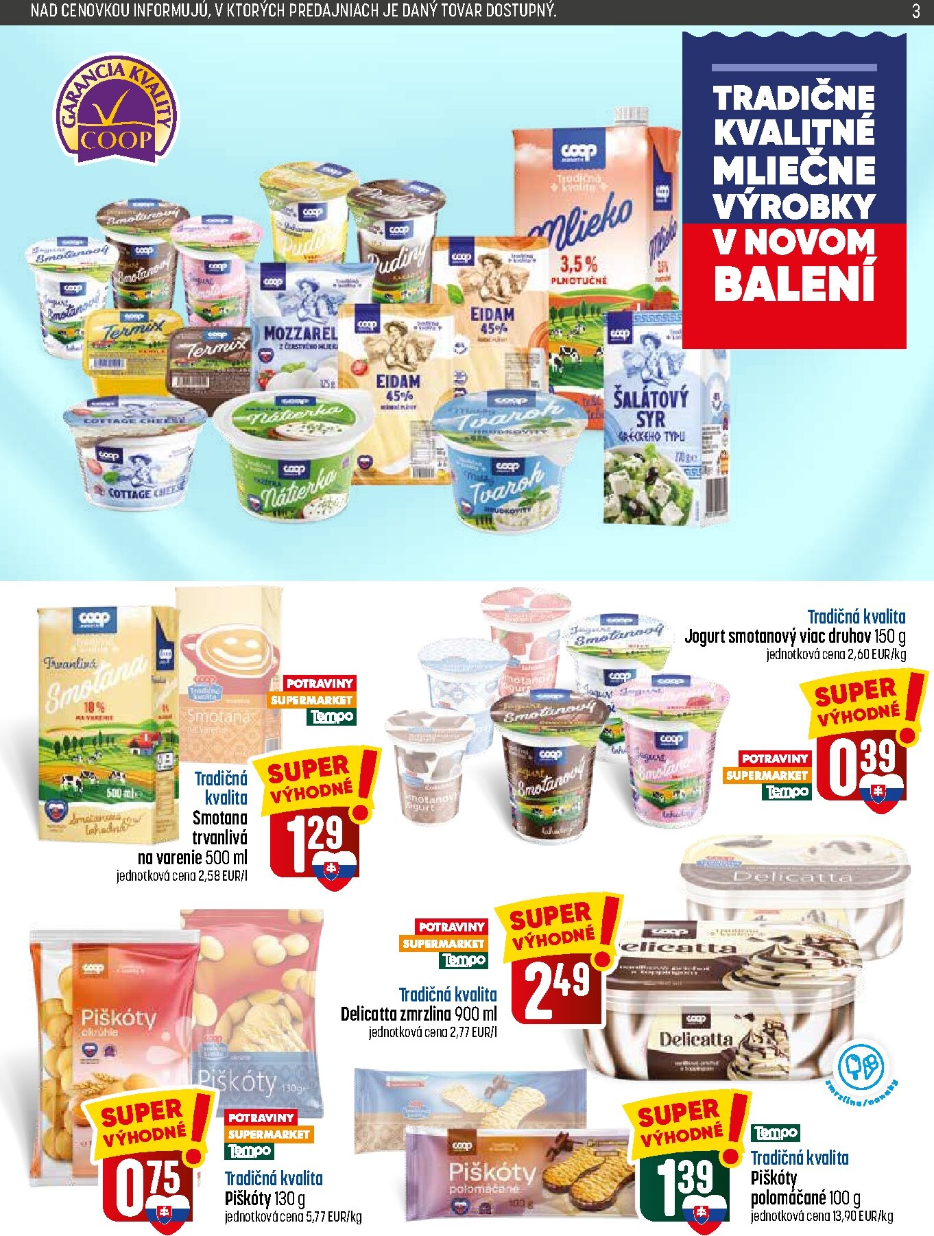 coop-jednota - Nový COOP Jednota leták od štvrtka, 04.06.2026 do stredy, 10.06.2026 - page: 3
