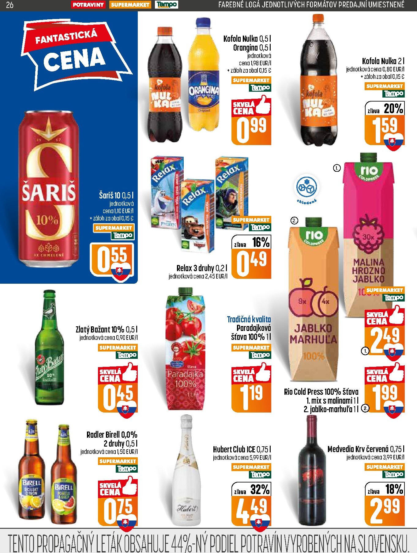 coop-jednota - Nový COOP Jednota leták od štvrtka, 04.06.2026 do stredy, 10.06.2026 - page: 26