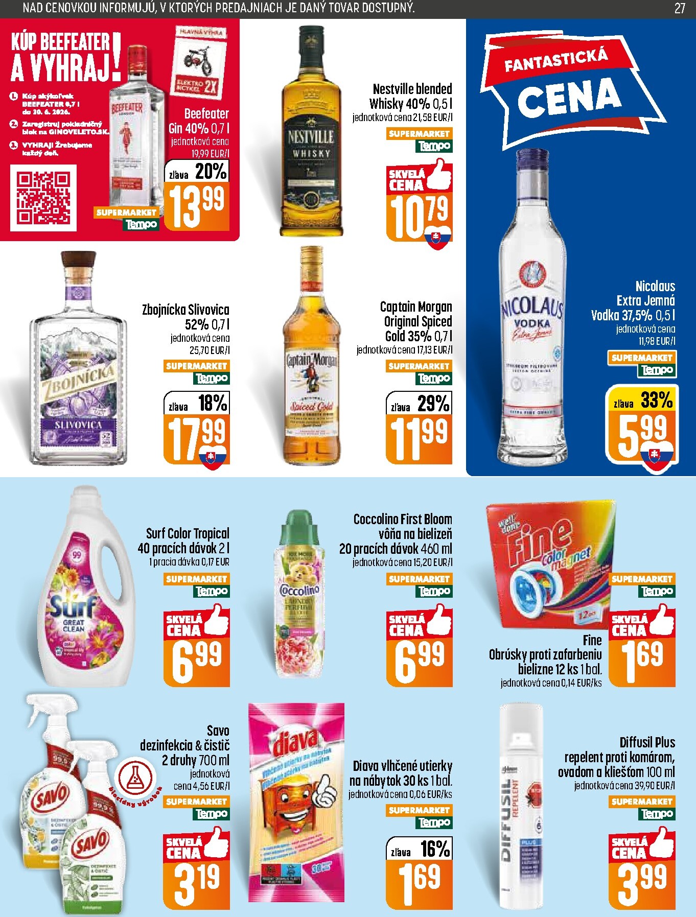 coop-jednota - Nový COOP Jednota leták od štvrtka, 04.06.2026 do stredy, 10.06.2026 - page: 27