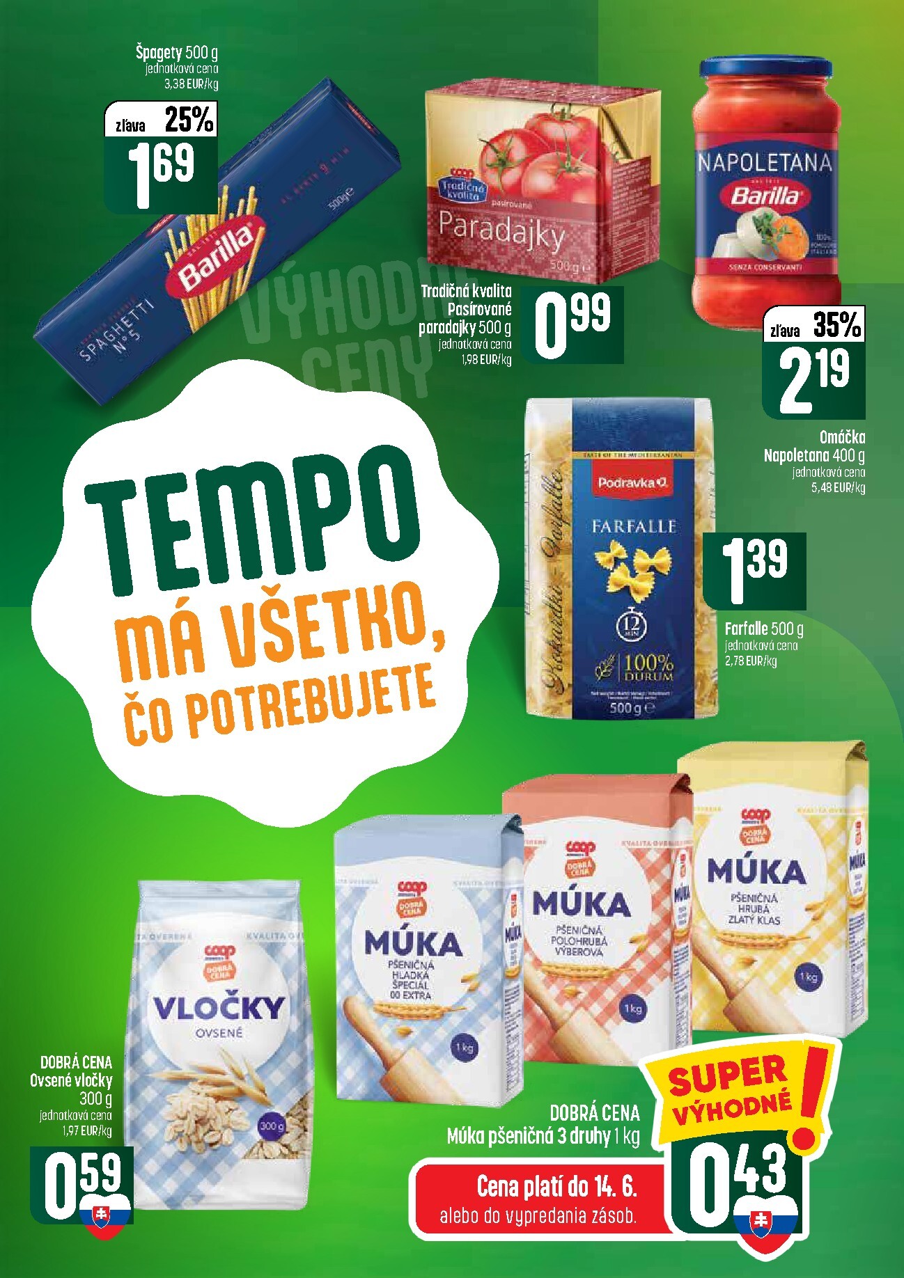 coop-jednota - Nový COOP Jednota - Tempo leták od štvrtka, 11.06.2026 do stredy, 17.06.2026 - page: 34
