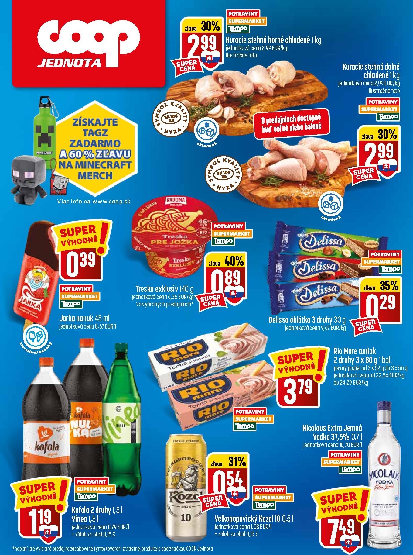 coop-jednota - Nový COOP Jednota - Tempo leták od štvrtka, 18.06.2026 do stredy, 24.06.2026 - page: 32
