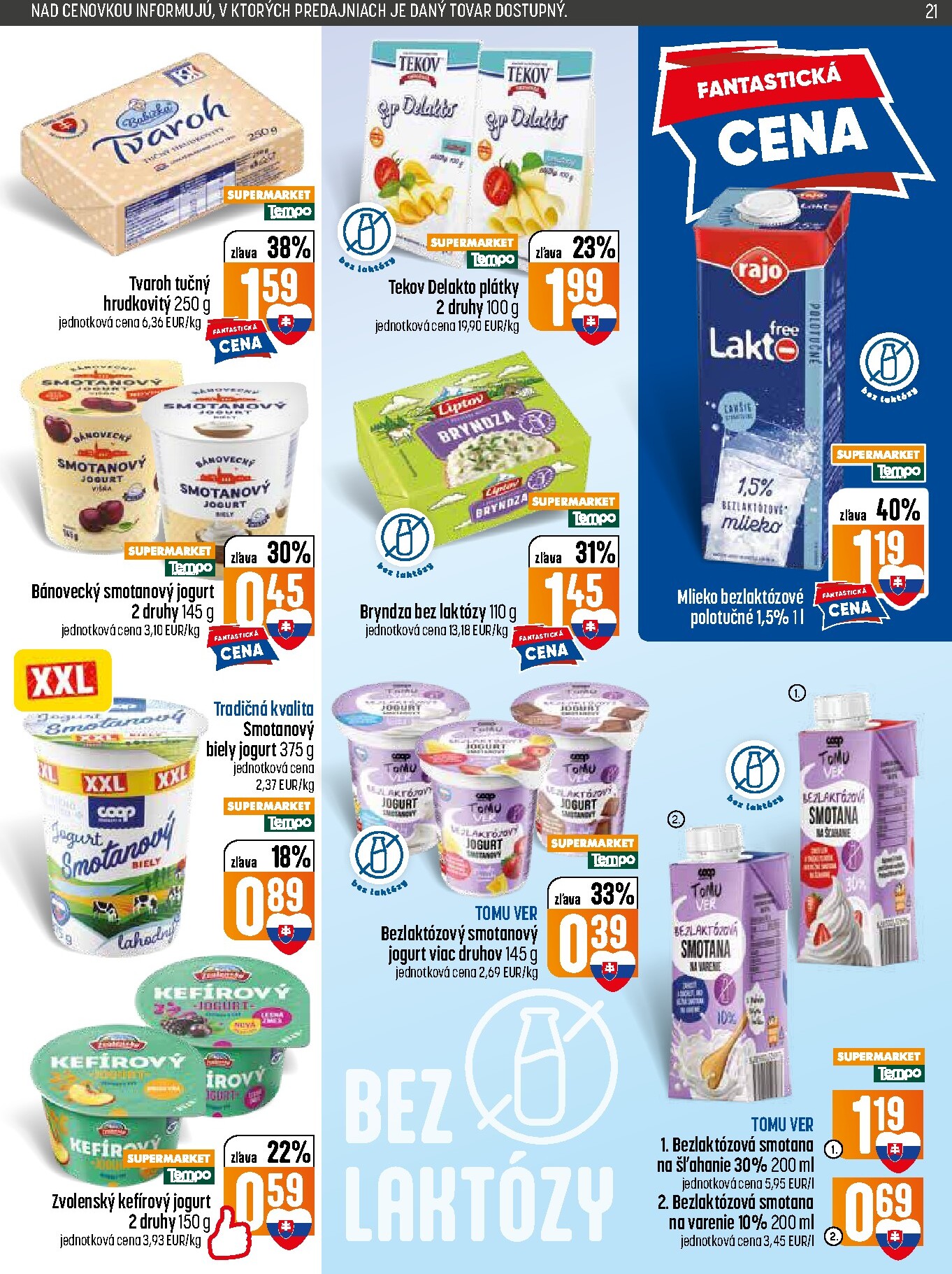 coop-jednota - Nový COOP Jednota - Tempo leták od štvrtka, 25.06.2026 do stredy, 01.07.2026 - page: 21
