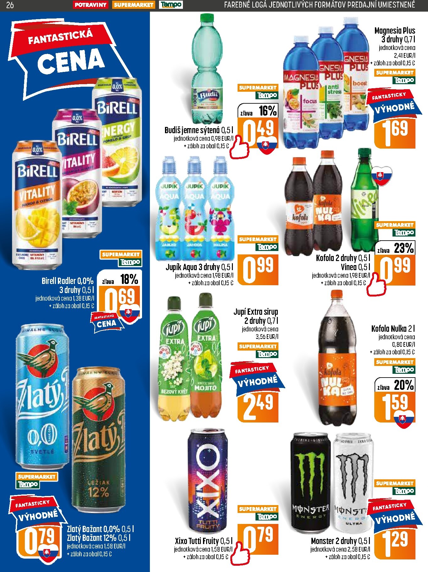 coop-jednota - Nový COOP Jednota - Tempo leták od štvrtka, 25.06.2026 do stredy, 01.07.2026 - page: 26