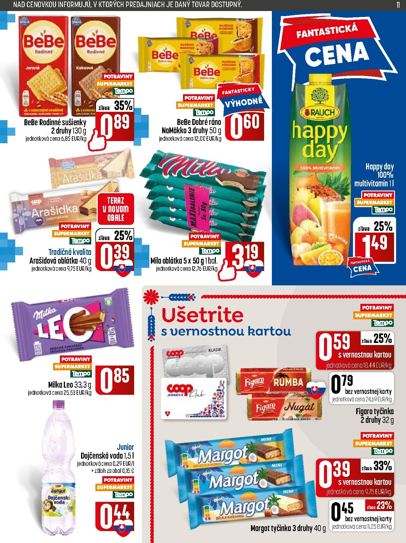 coop-jednota - Nový COOP Jednota - Tempo leták od štvrtka, 25.06.2026 do stredy, 01.07.2026 - page: 11