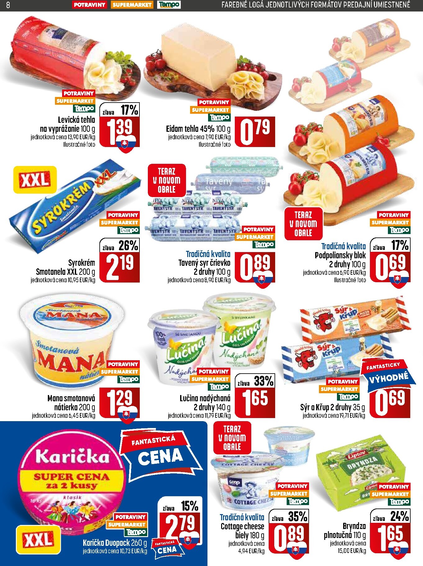 coop-jednota - Nový COOP Jednota - Tempo leták od štvrtka, 25.06.2026 do stredy, 01.07.2026 - page: 8