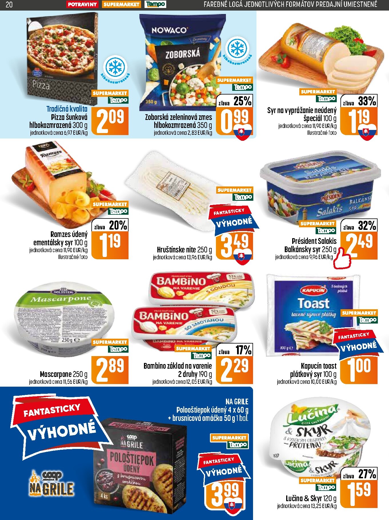 coop-jednota - Nový COOP Jednota - Tempo leták od štvrtka, 25.06.2026 do stredy, 01.07.2026 - page: 20
