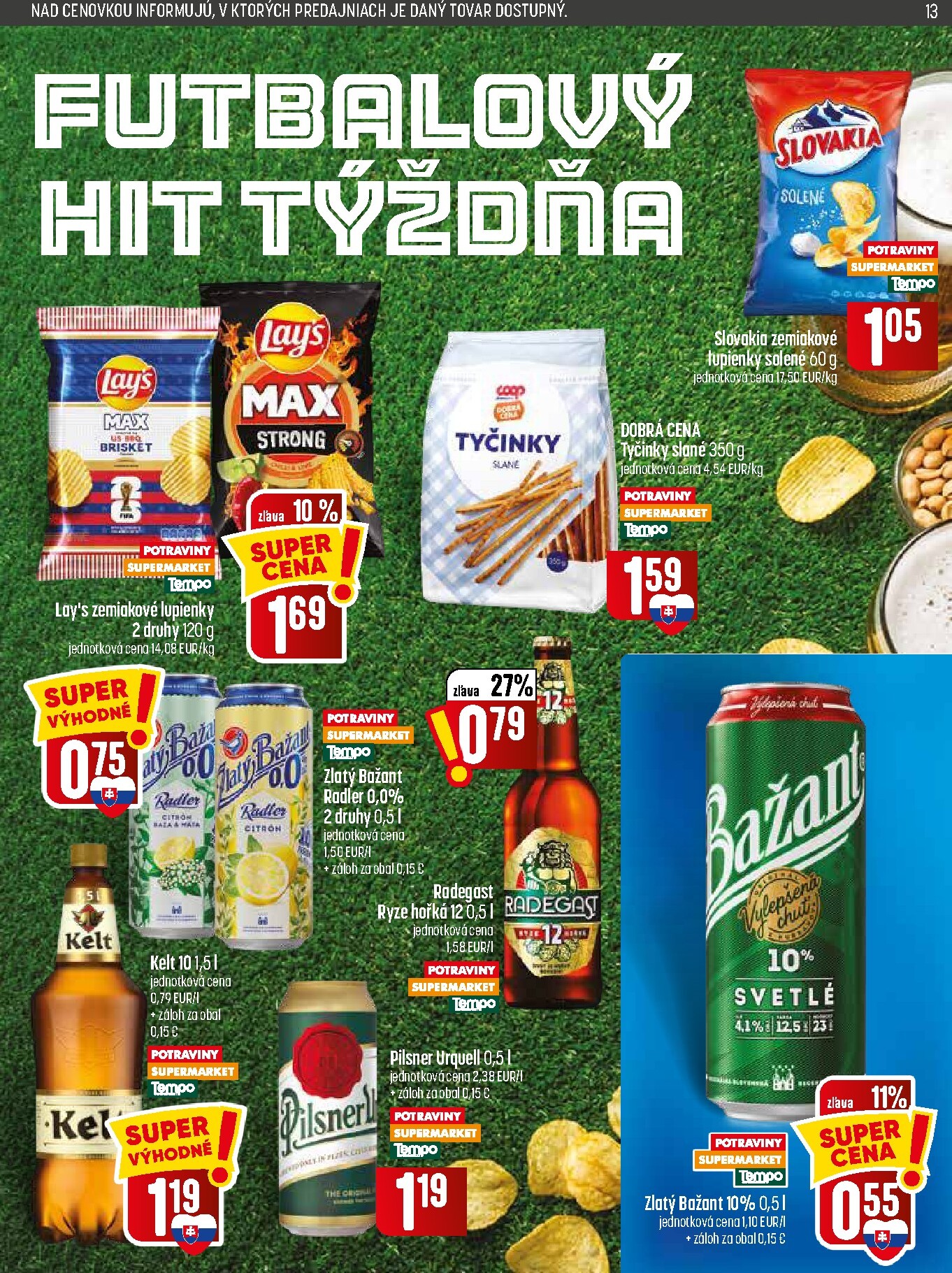 coop-jednota - Nový COOP Jednota leták od štvrtka, 09.07.2026 do stredy, 15.07.2026 - page: 13