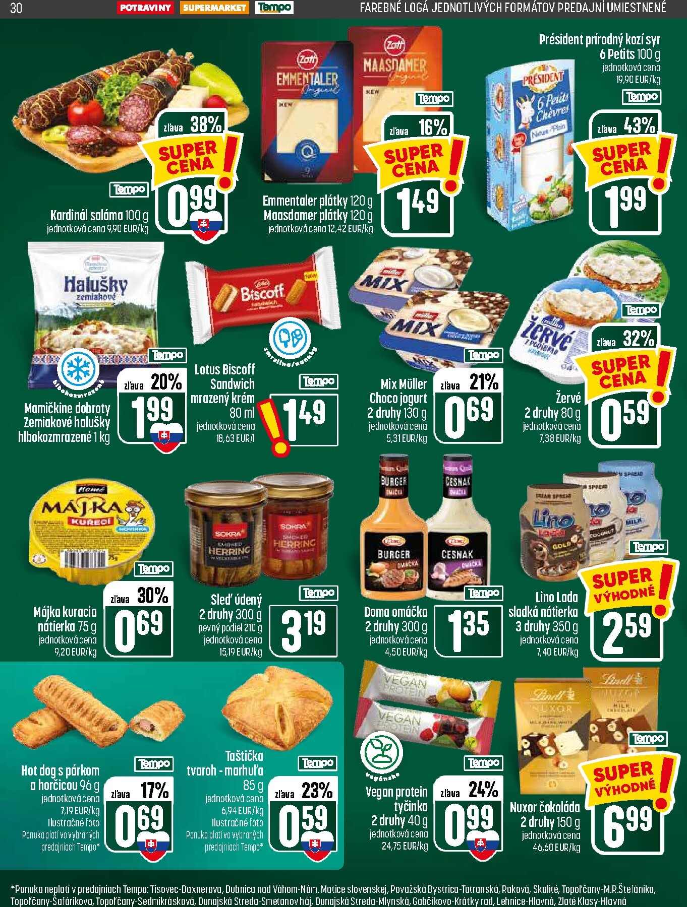 coop-jednota - Nový COOP Jednota leták od štvrtka, 09.07.2026 do stredy, 15.07.2026 - page: 30