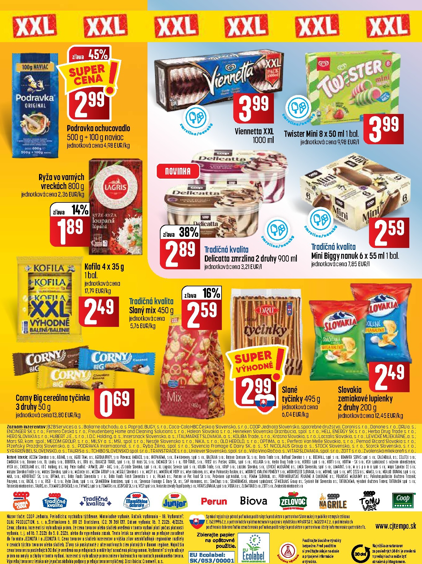 coop-jednota - Nový COOP Jednota - Nakúpte XXL leták od štvrtka, 16.07.2026 do stredy, 05.08.2026 - page: 5