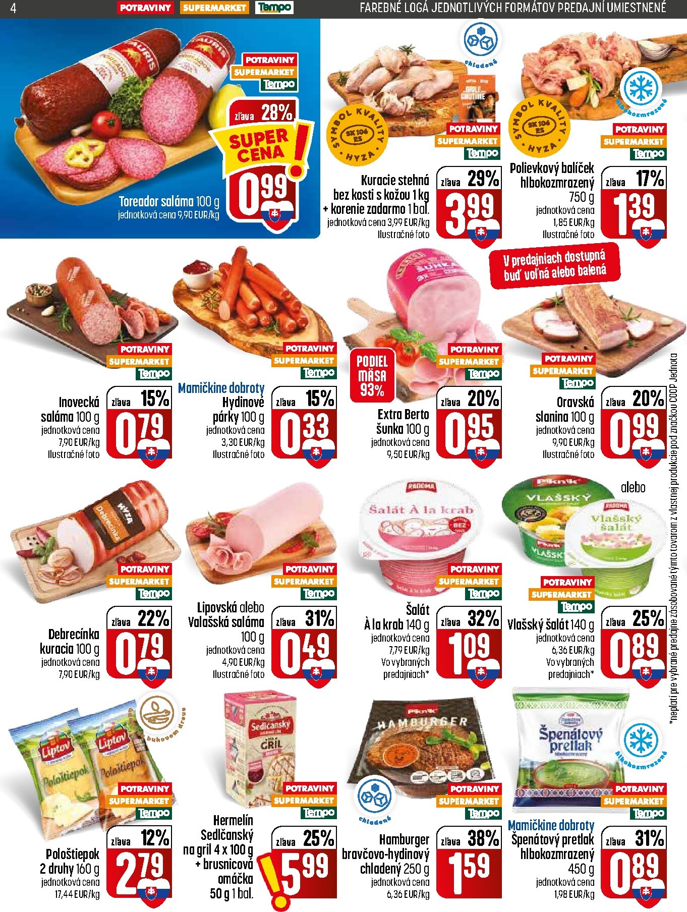 coop-jednota - Nový COOP Jednota leták od štvrtka, 16.07.2026 do stredy, 22.07.2026 - page: 4