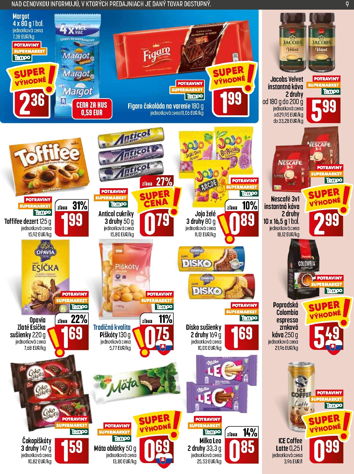 coop-jednota - Nový COOP Jednota leták od štvrtka, 16.07.2026 do stredy, 22.07.2026 - page: 9