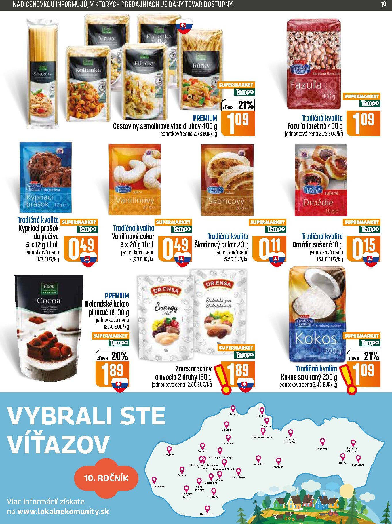 coop-jednota - Nový COOP Jednota leták od štvrtka, 23.07.2026 do stredy, 29.07.2026 - page: 19