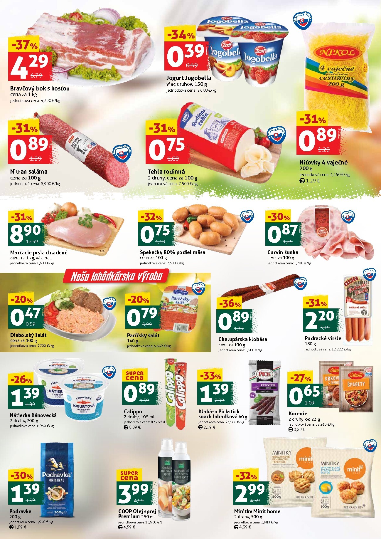 coop-jednota - Nový COOP Jednota Supermarket Nové Zámky leták od piatku, 24.07.2026 do nedele, 26.07.2026 - page: 2