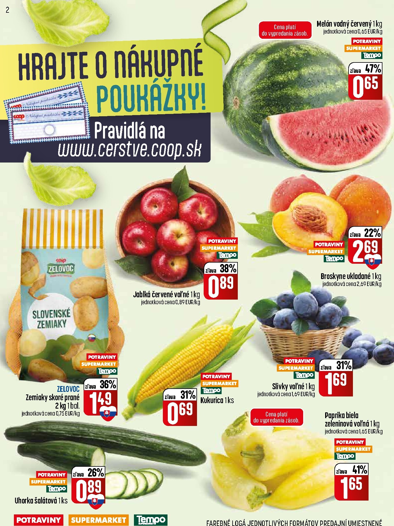 coop-jednota - Nový COOP Jednota leták od štvrtka, 30.07.2026 do stredy, 05.08.2026 - page: 2