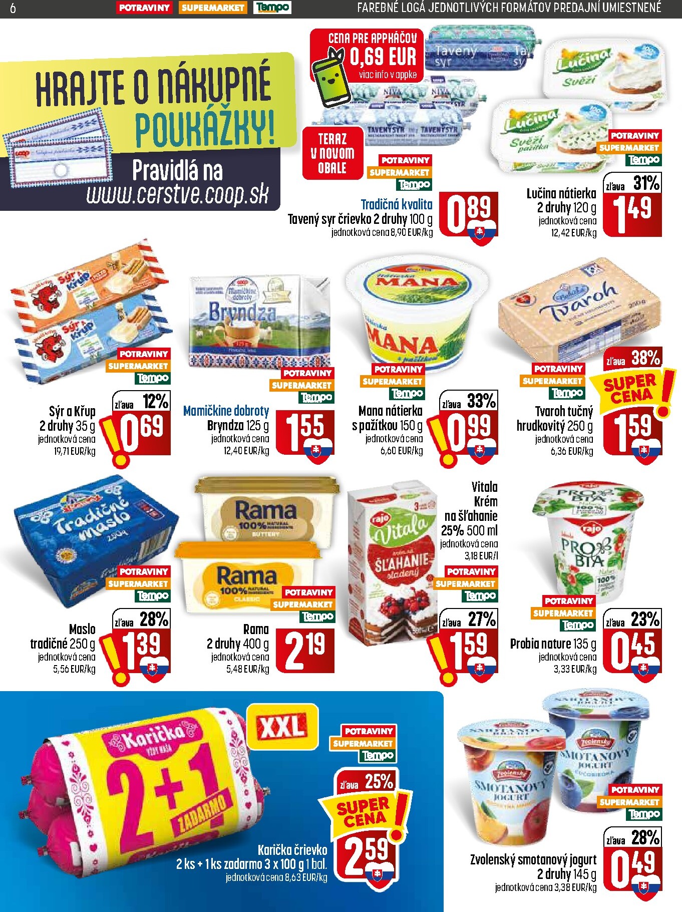coop-jednota - Nový COOP Jednota leták od štvrtka, 30.07.2026 do stredy, 05.08.2026 - page: 6