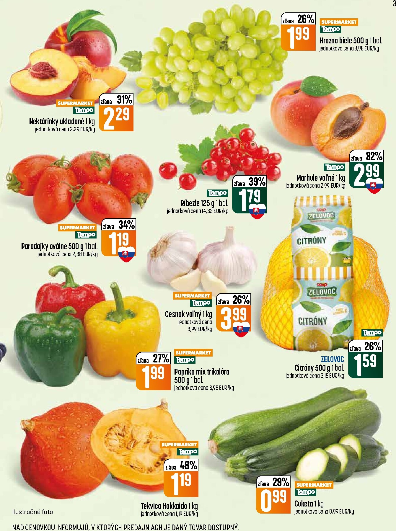 coop-jednota - Nový COOP Jednota leták od štvrtka, 30.07.2026 do stredy, 05.08.2026 - page: 3