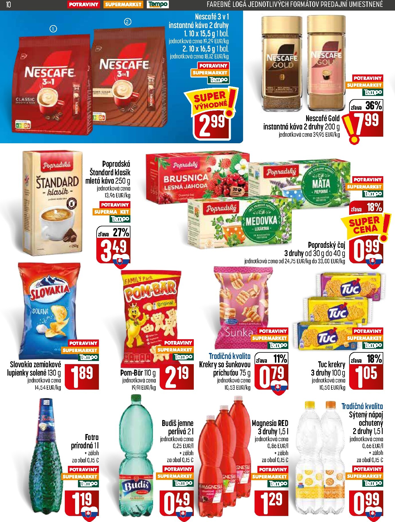 coop-jednota - Nový COOP Jednota leták od štvrtka, 30.07.2026 do stredy, 05.08.2026 - page: 10