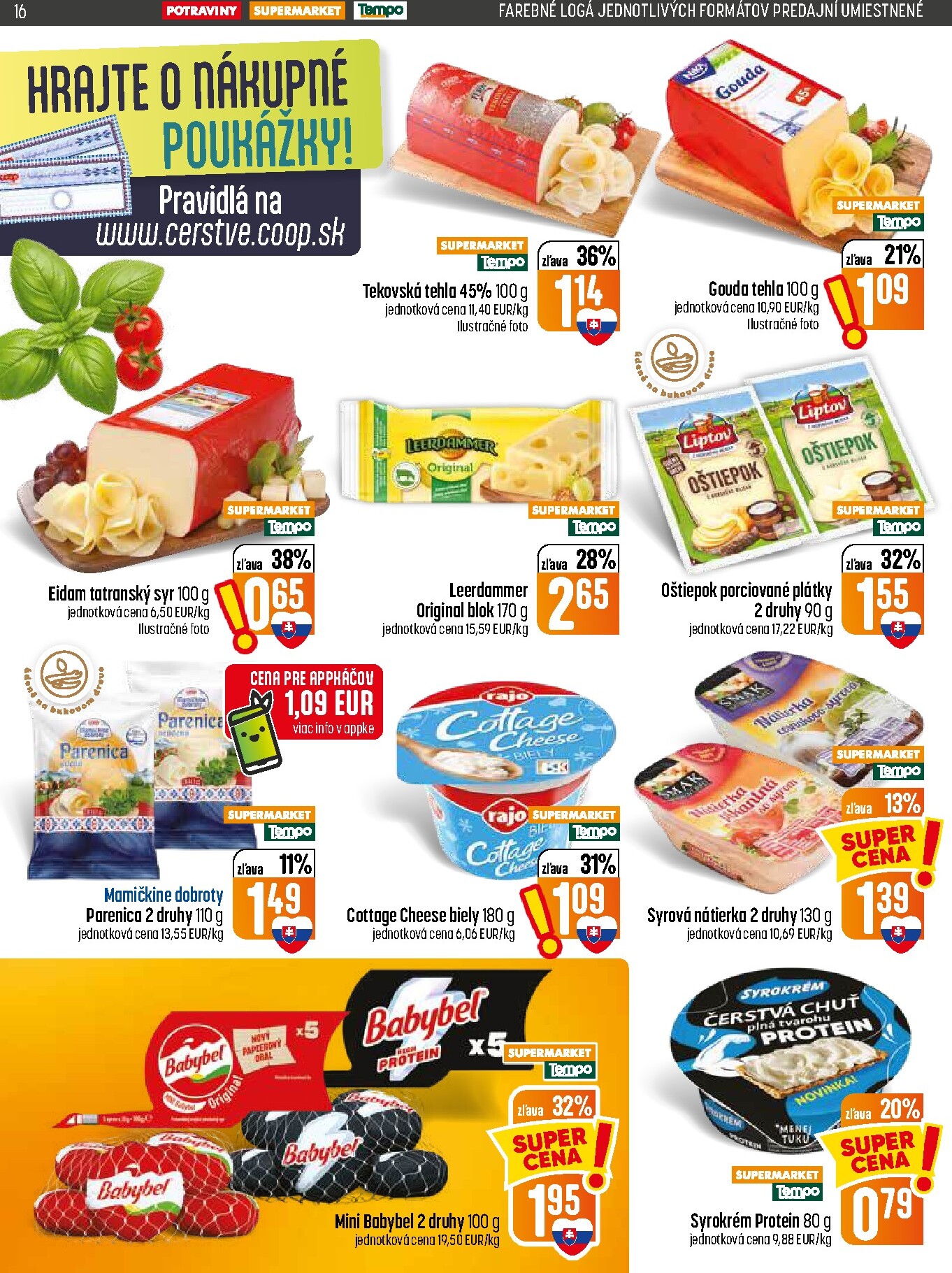 coop-jednota - Nový COOP Jednota leták od štvrtka, 30.07.2026 do stredy, 05.08.2026 - page: 16