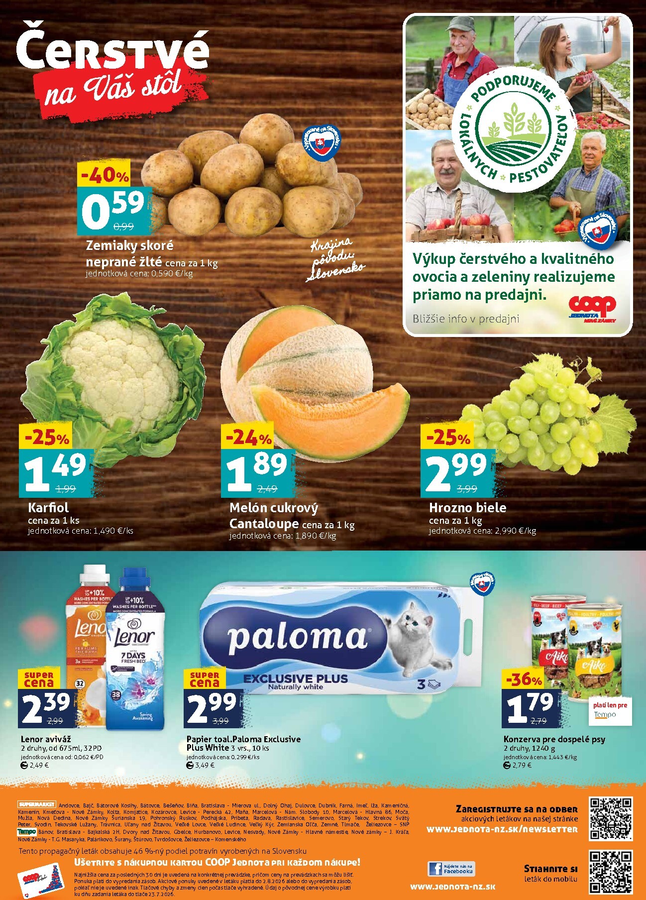 coop-jednota - Nový COOP Jednota - Nové Zámky leták od piatku, 31.07.2026 do nedele, 02.08.2026 - page: 4
