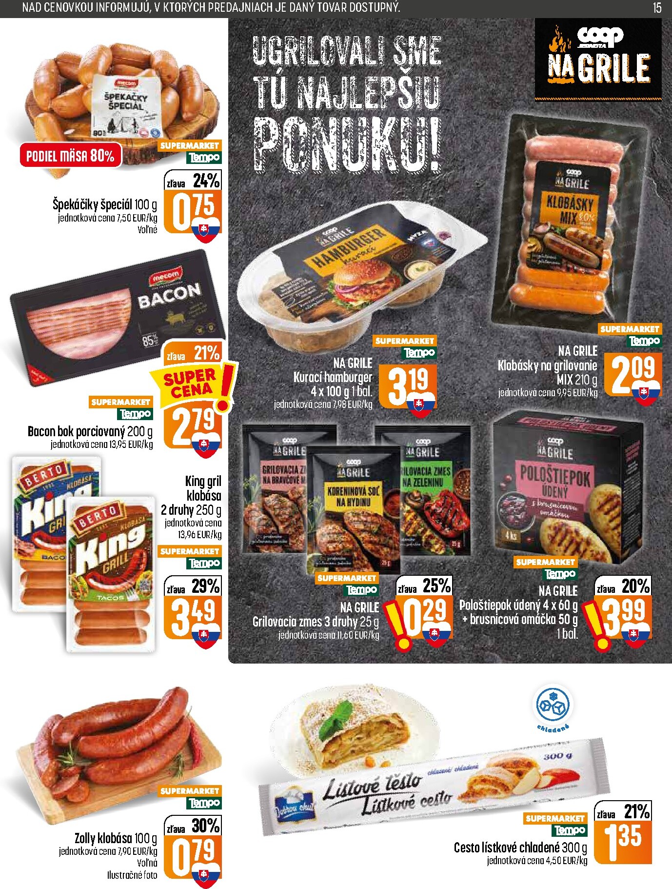 coop-jednota - Nový COOP Jednota leták od štvrtka, 06.08.2026 do stredy, 12.08.2026 - page: 15