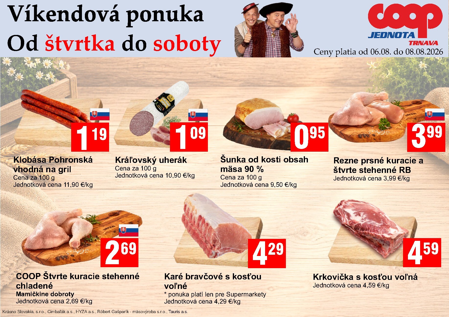 coop-jednota - Nový COOP Jednota - Trnava leták od štvrtka, 06.08.2026 do soboty, 08.08.2026 - page: 3