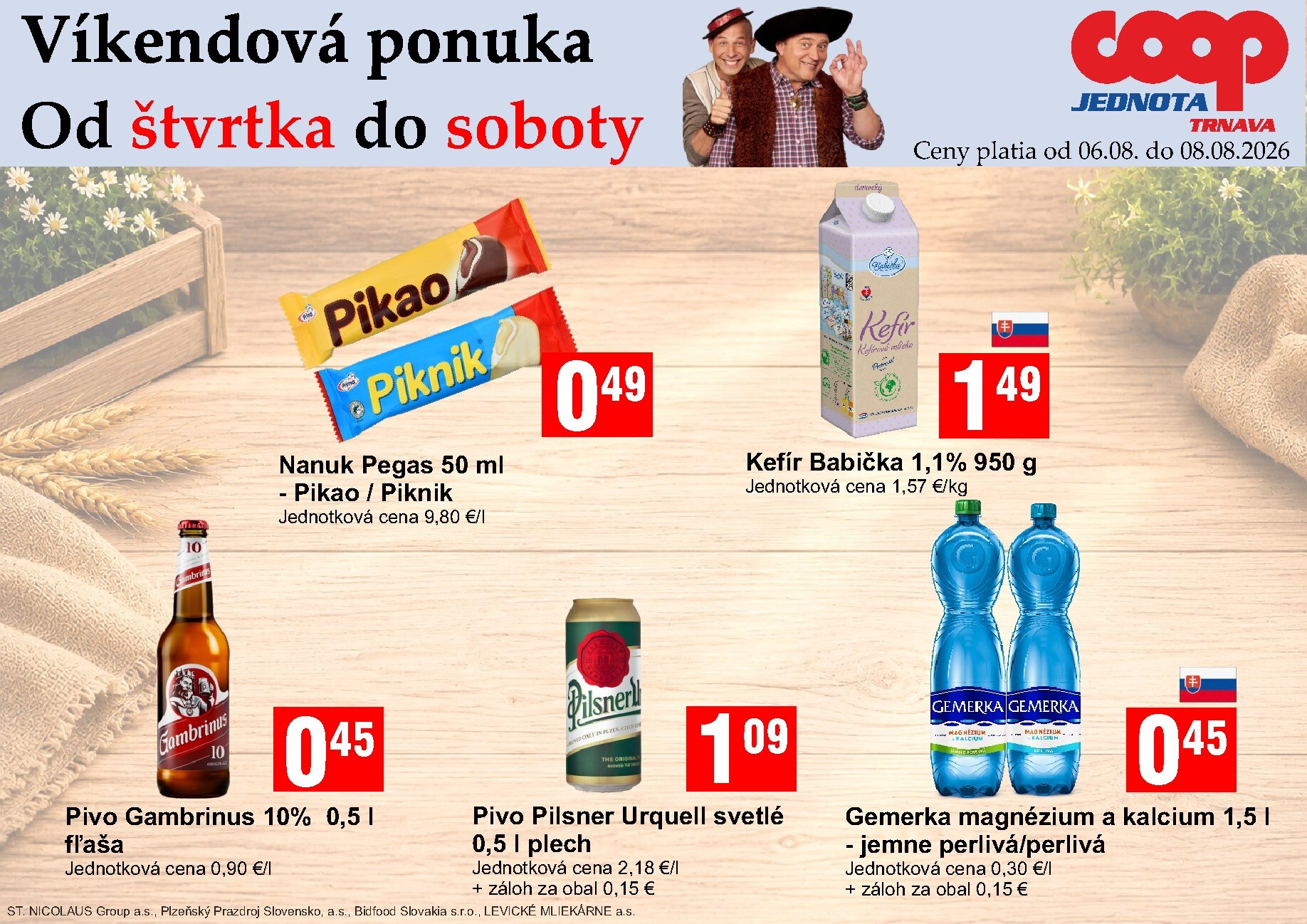 coop-jednota - Nový COOP Jednota - Trnava leták od štvrtka, 06.08.2026 do soboty, 08.08.2026 - page: 2