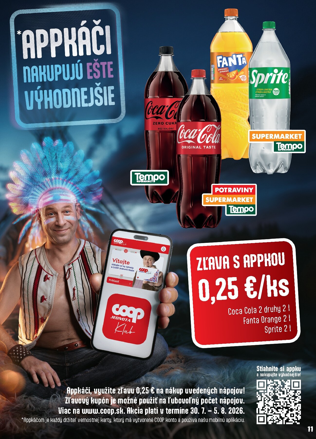 coop-jednota - Aktuálny COOP Jednota - Vranov nad Topľou leták od štvrtka, 30.07.2026 do stredy, 05.08.2026 - page: 11