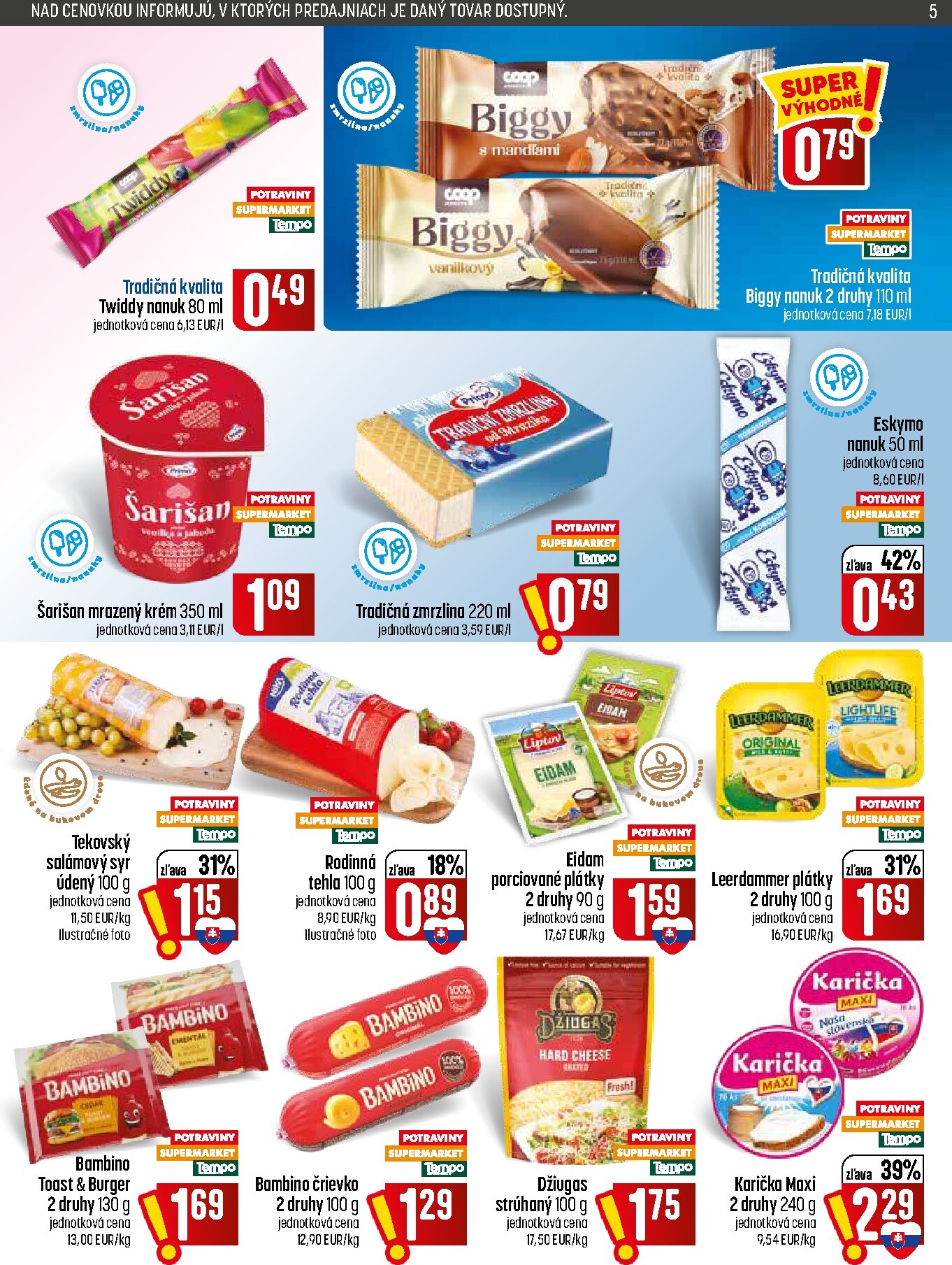 coop-jednota - Nový COOP Jednota leták od štvrtka, 13.08.2026 do stredy, 19.08.2026 - page: 5