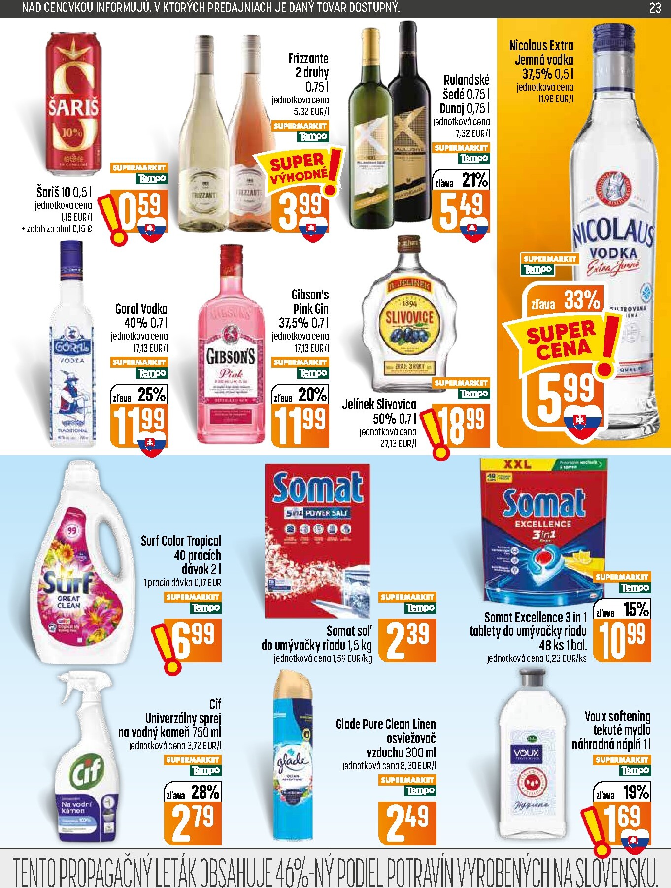coop-jednota - Nový COOP Jednota leták od štvrtka, 13.08.2026 do stredy, 19.08.2026 - page: 23