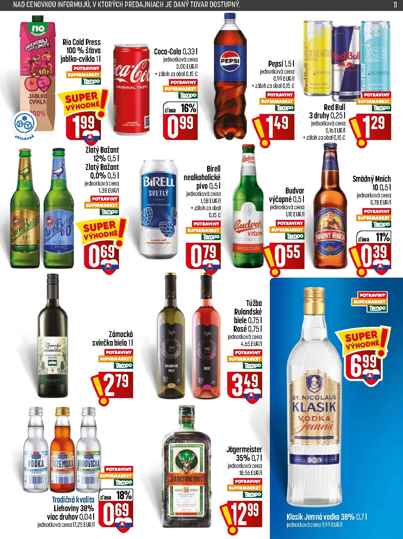 coop-jednota - Nový COOP Jednota leták od štvrtka, 13.08.2026 do stredy, 19.08.2026 - page: 11