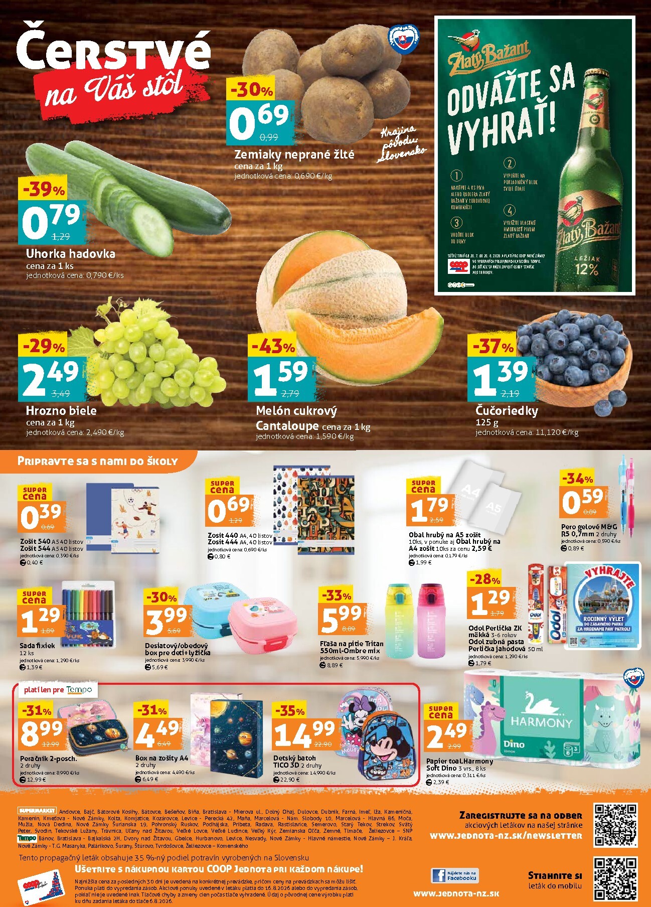 coop-jednota - Nový COOP Jednota - Nové Zámky leták od piatku, 14.08.2026 do nedele, 16.08.2026 - page: 4