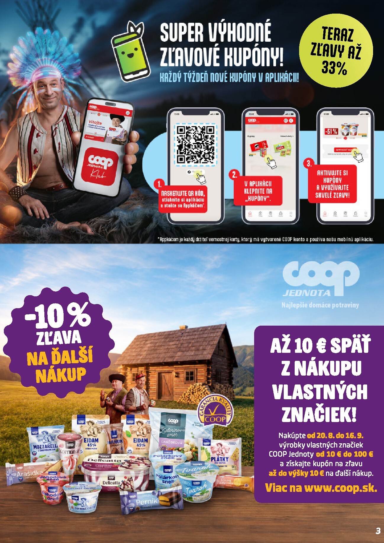 coop-jednota - Aktuálny COOP Jednota - Vranov nad Topľou leták od štvrtka, 20.08.2026 do stredy, 26.08.2026 - page: 3