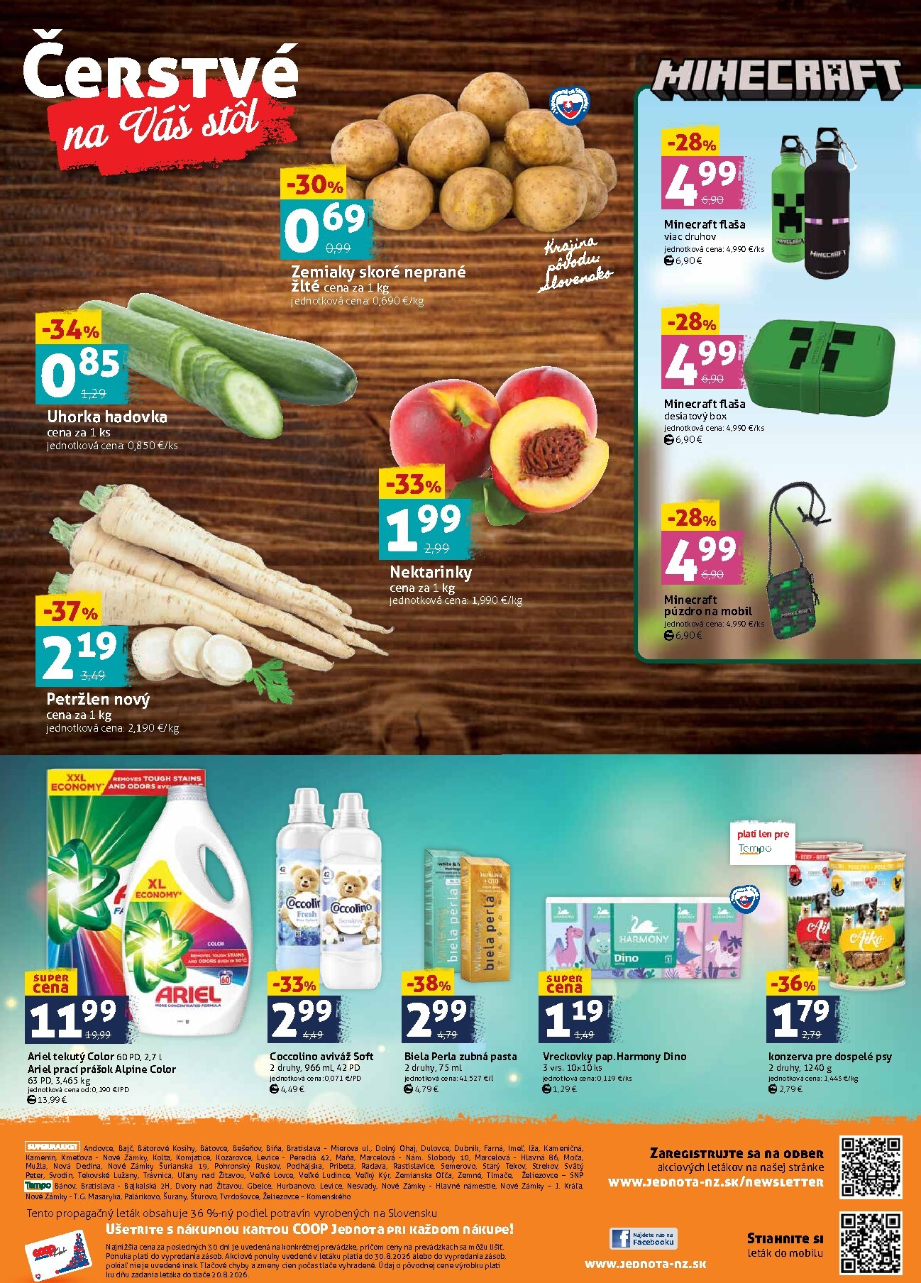 coop-jednota - Nový COOP Jednota leták od piatku, 28.08.2026 do nedele, 30.08.2026 - page: 4